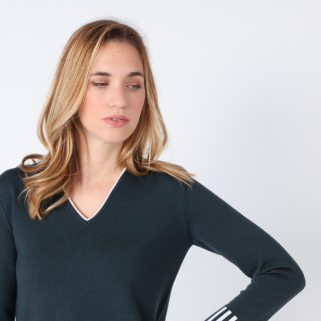 Maison Solfin - Pull ample en laine Made in France| B.Solfin