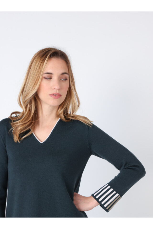 Maison Solfin - Pull ample en laine Made in France| B.Solfin
