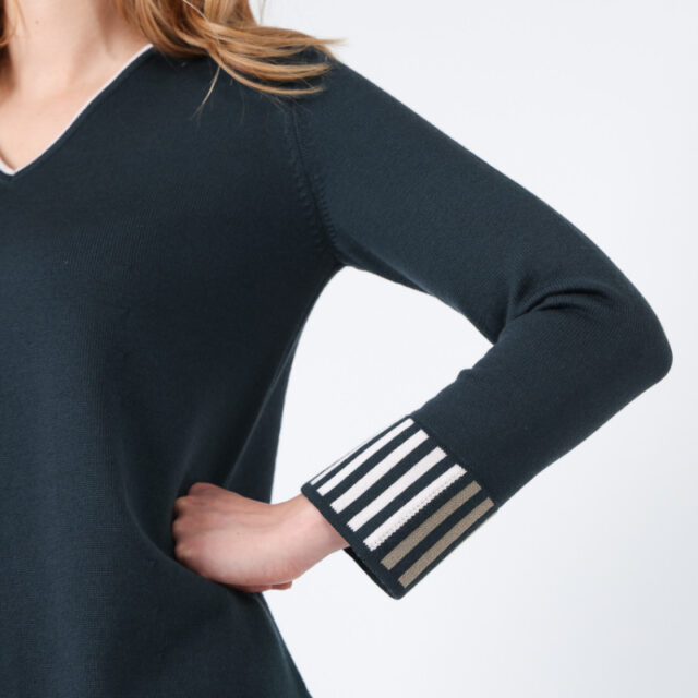Maison Solfin - Pull ample en laine Made in France| B.Solfin