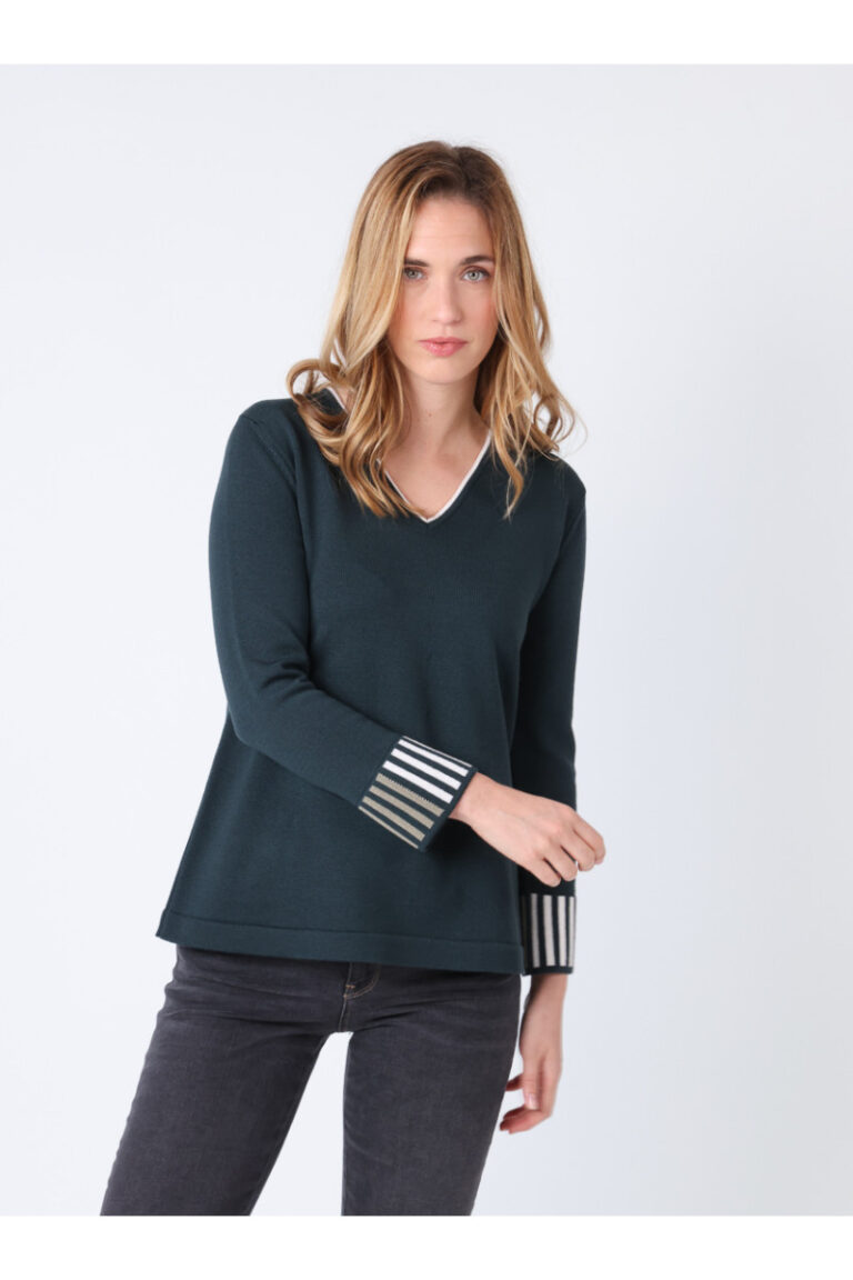 Maison Solfin - Pull ample en laine Made in France| B.Solfin