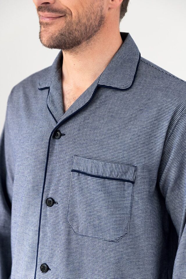 Maison Solfin - Pyjama chaud en coton Made in France| B.Solfin