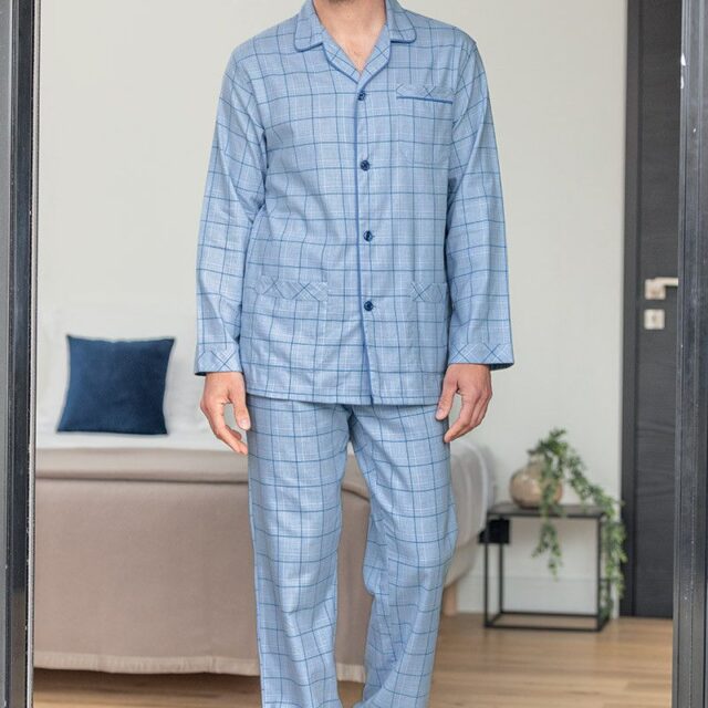 Maison Solfin - Pyjama chaud en coton Made in France| B.Solfin