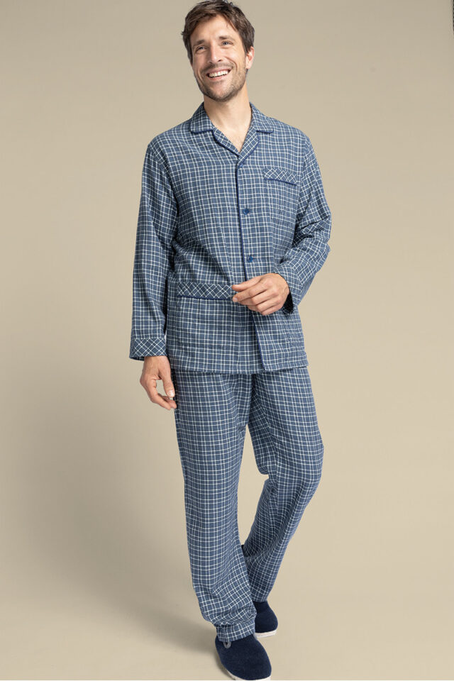 Maison Solfin - Pyjama chaud en coton Made in France| B.Solfin
