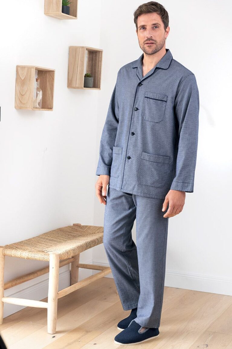 Maison Solfin - Pyjama chaud en coton Made in France| B.Solfin