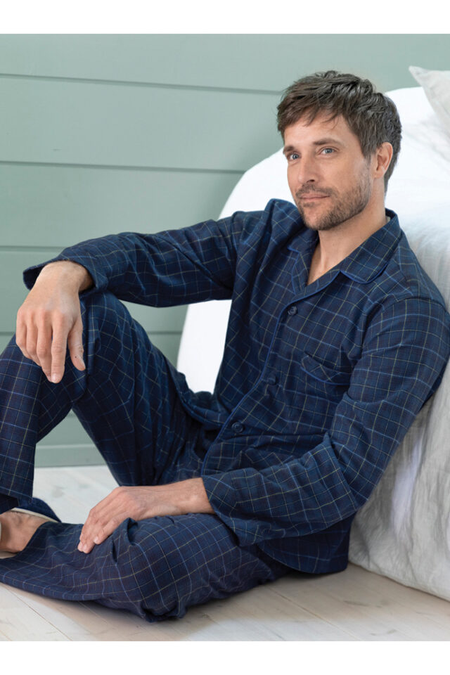 Maison Solfin - Pyjama chaud en coton Made in France| B.Solfin