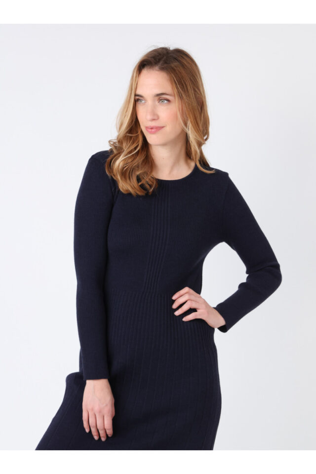 Maison Solfin - Robe en laine Made in France| B.Solfin