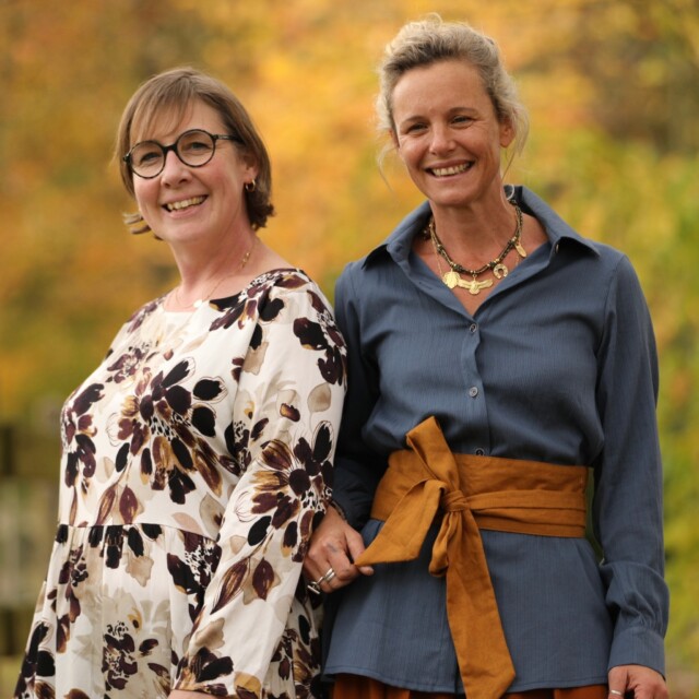 Quintessence - Robe Anaëlle - Viscose fleuri moka