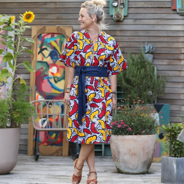 Quintessence - Robe Capucine - Wax fleurs de mariage