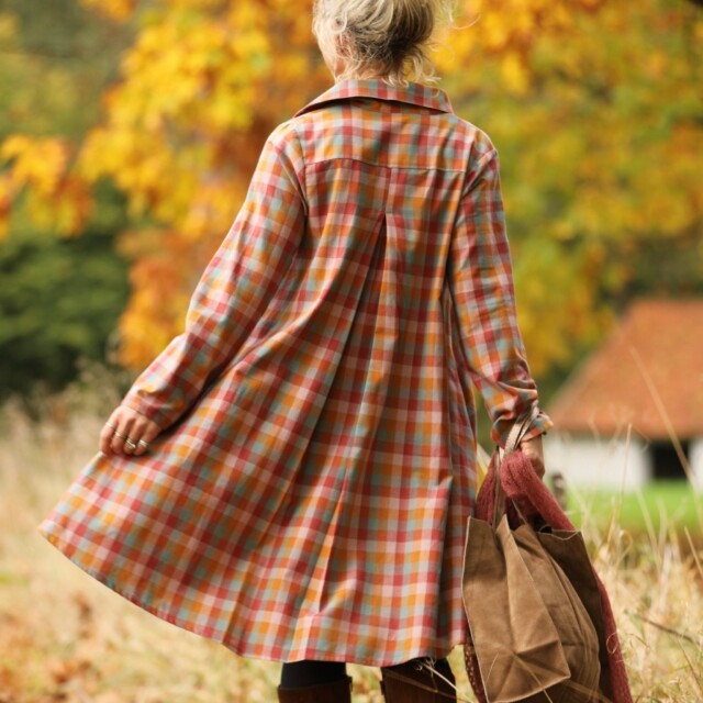 Quintessence - Robe Carole – tartan automnal
