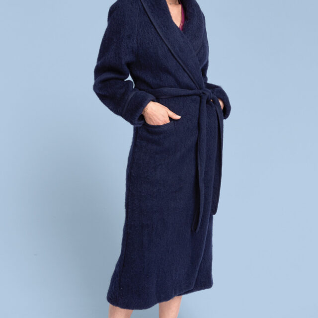 Maison Solfin - Robe de chambre laine des Pyrénées Made in France| B.Solfin