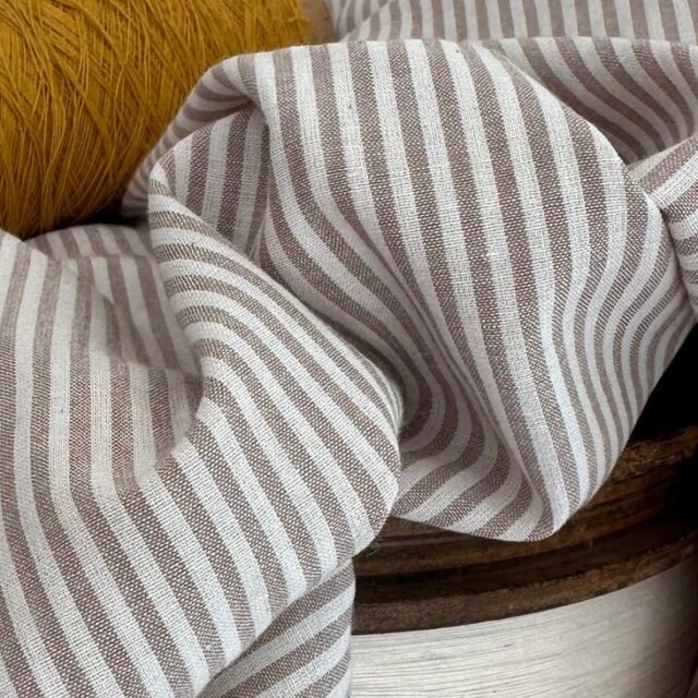 Quintessence - Robe Kalaya - rayure de coton ficelle