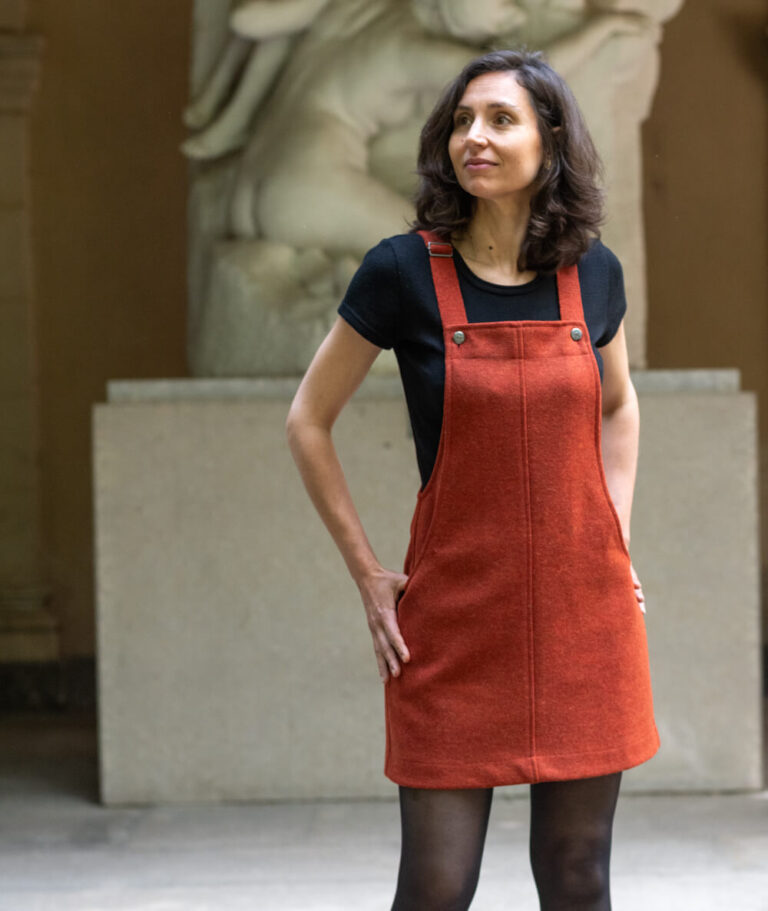 Ardelaine - Robe salopette en laine - Labeaume