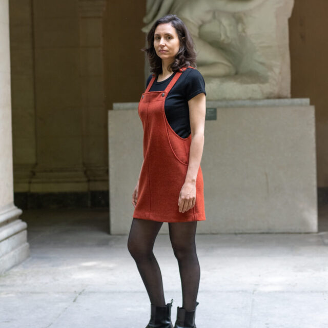 Ardelaine - Robe salopette en laine - Labeaume