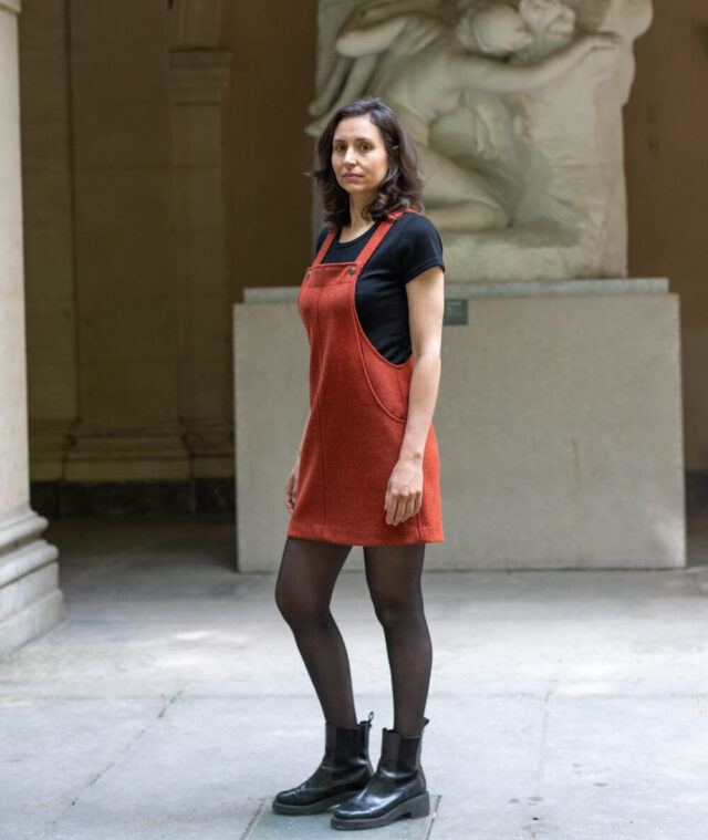 Ardelaine - Robe salopette en laine - Labeaume