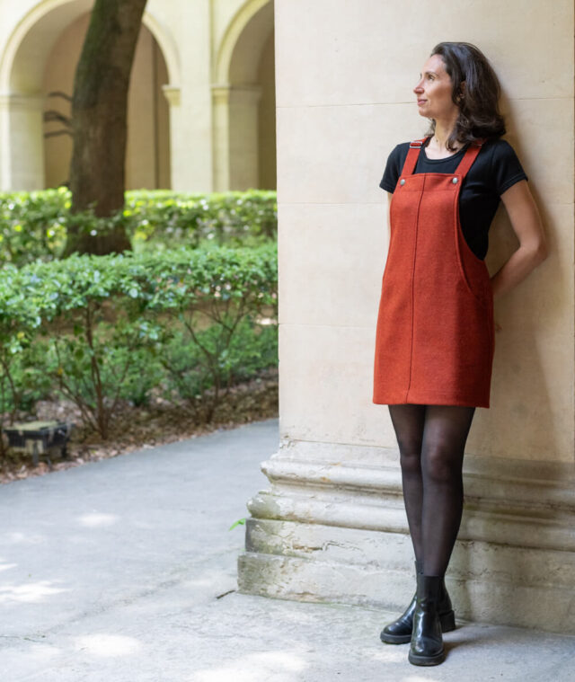 Ardelaine - Robe salopette en laine - Labeaume