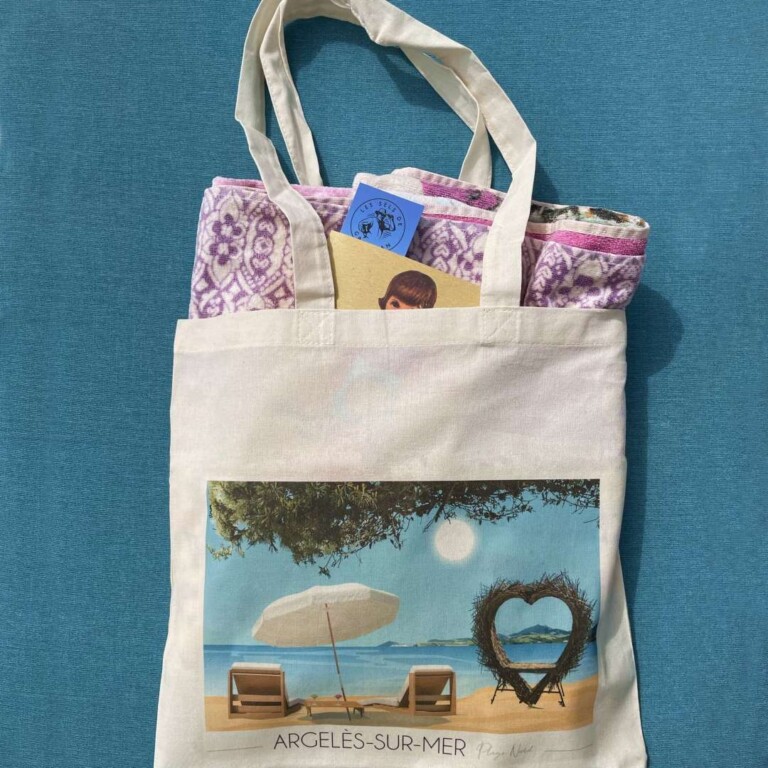 Foliove - Tote Bag Argelès-sur-mer Plage