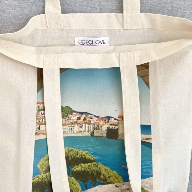 Foliove - Sac + Pochette Collioure Village