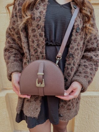 Maison Rottier - Sac en Cuir Marron Chocolat  Nathalie Taille S