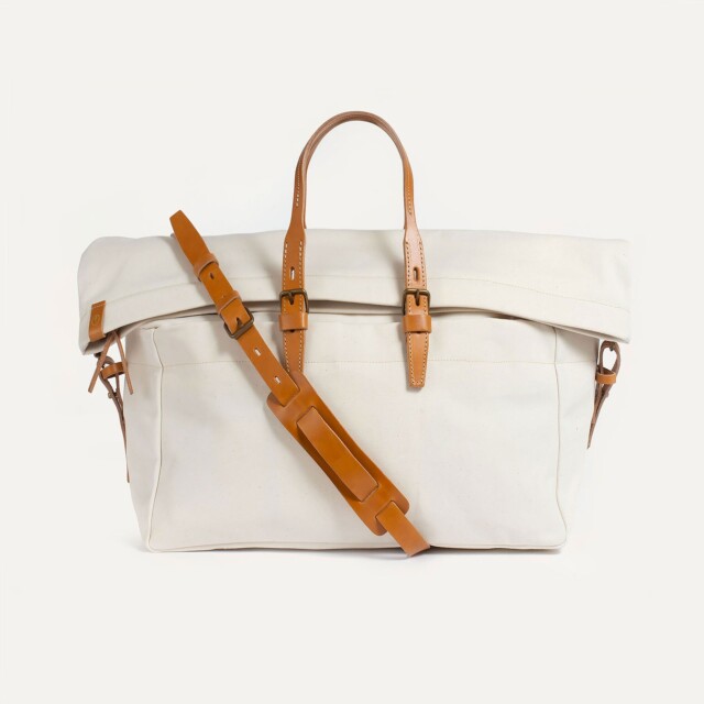 Bleu de Chauffe - Sac de voyage Cabine – Ecru