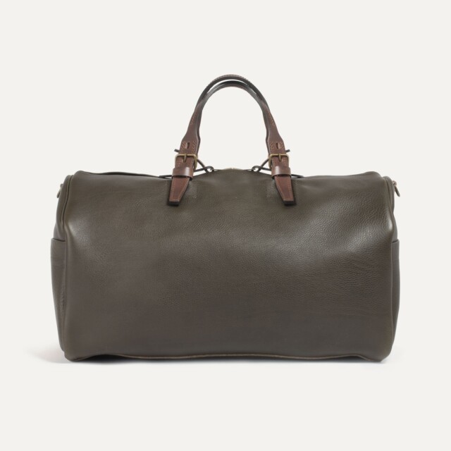 Bleu De Chauffe - Sac de voyage Hobo - Marron Kaki (Smog)