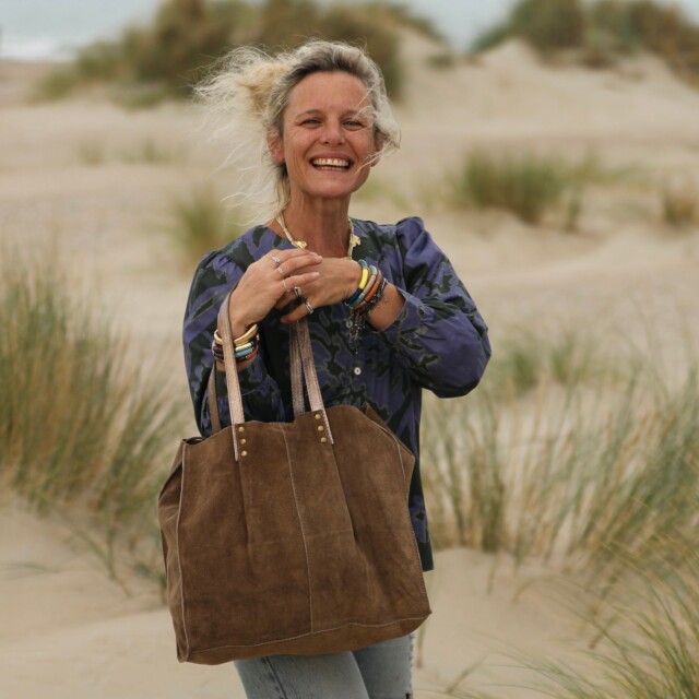 Quintessence - Sac Lisière – Cuir Camel