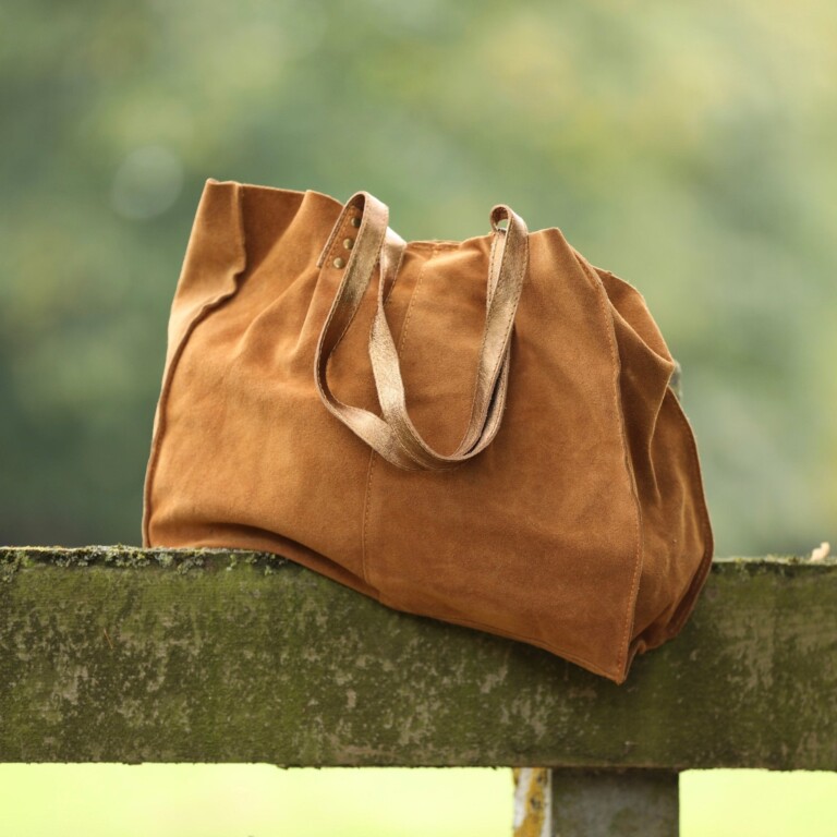 Quintessence - Sac Lisière – Cuir caramel