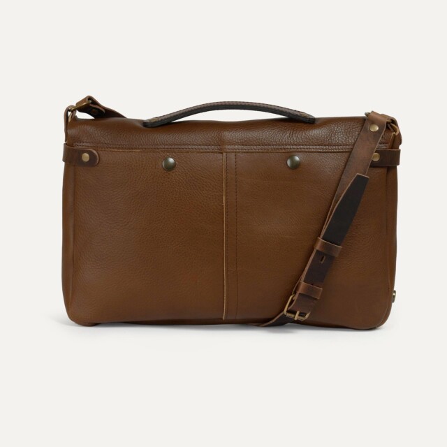 Bleu De Chauffe - Sac Plombier Justin - Brun Ambré