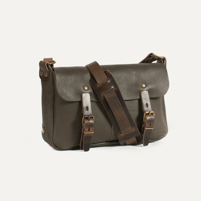 Bleu De Chauffe - Sac Plombier Léo - Marron Kaki (Smog)