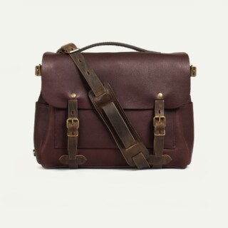 Bleu de Chauffe - Sac Postier Eclair M – Tourbe