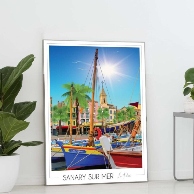 Foliove - Affiche Sanary-sur-Mer
