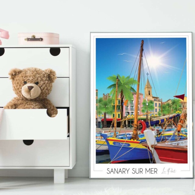 Foliove - Affiche Sanary-sur-Mer