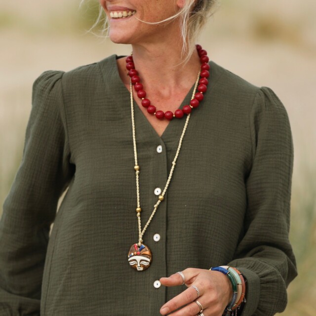 Quintessence - Sautoir Oraison – Inspiration ethnique