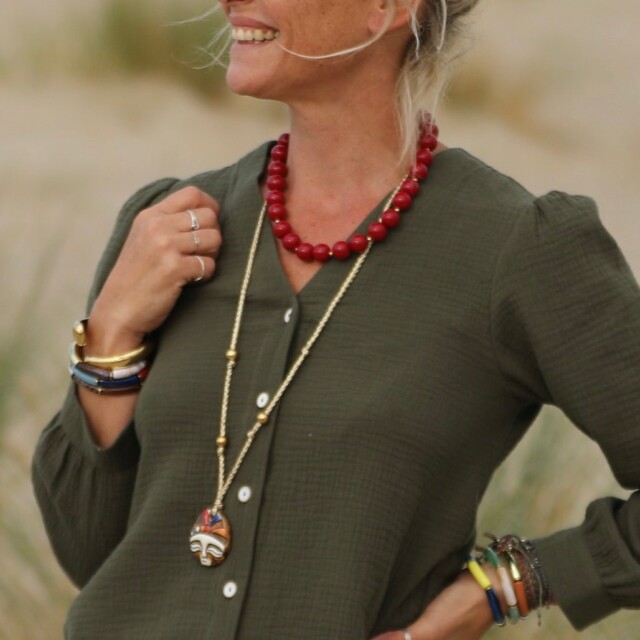 Quintessence - Sautoir Oraison – Inspiration ethnique