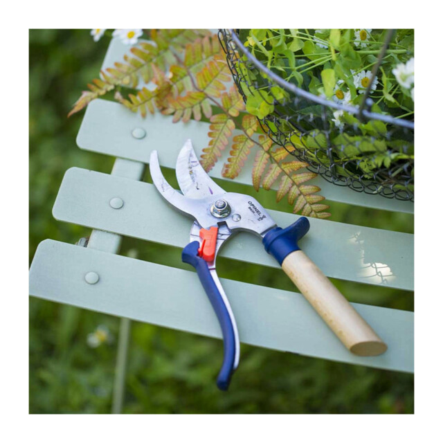 OPINEL - Sécateur OPINEL en bois et acier inoxydable - 2 coloris