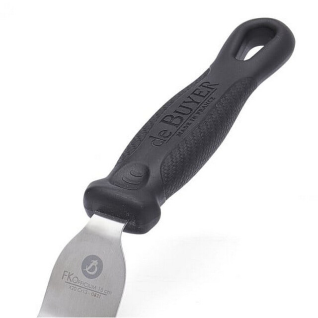 DE BUYER - Spatule pâtissière coudée DE BUYER FKO en inox - 3 tailles
