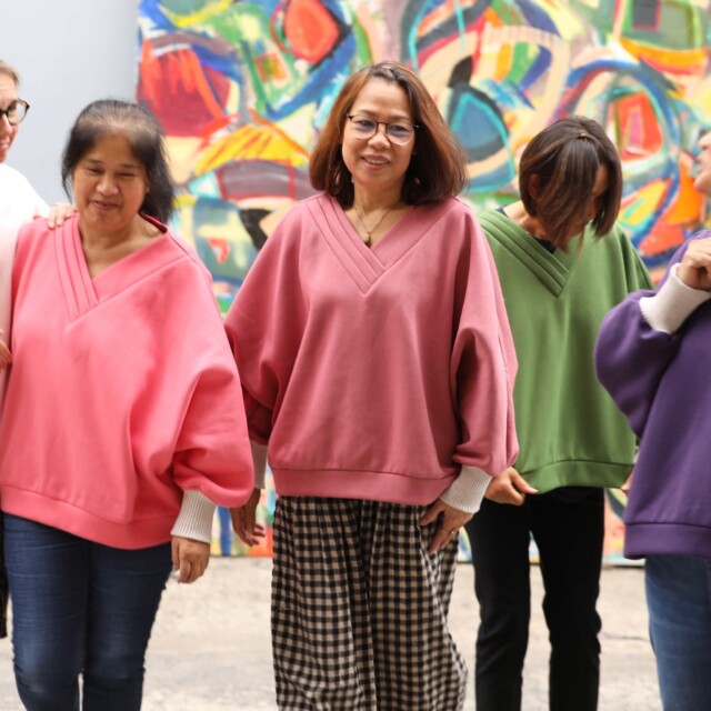 Quintessence - Sweat Ferdinand - rose boisé - version courte