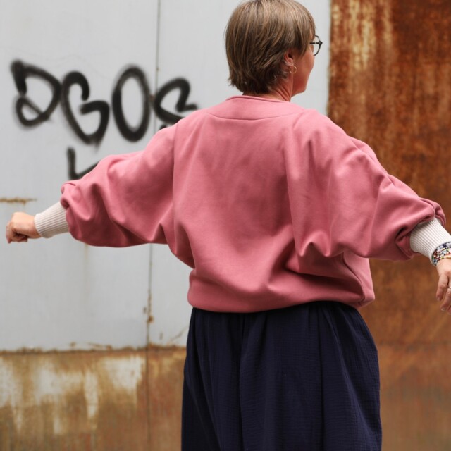 Quintessence - Sweat Ferdinand - rose boisé - version longue