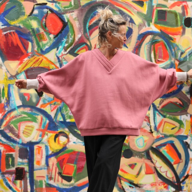 Quintessence - Sweat Ferdinand - rose boisé - version longue