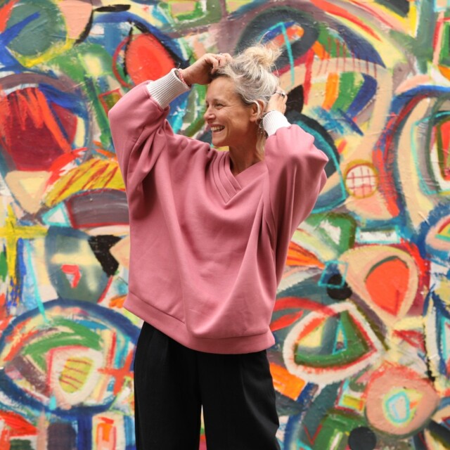 Quintessence - Sweat Ferdinand - rose boisé - version longue