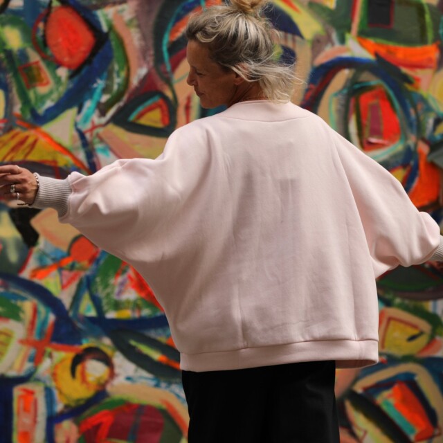 Quintessence - Sweat Ferdinand - rose dragée - version longue