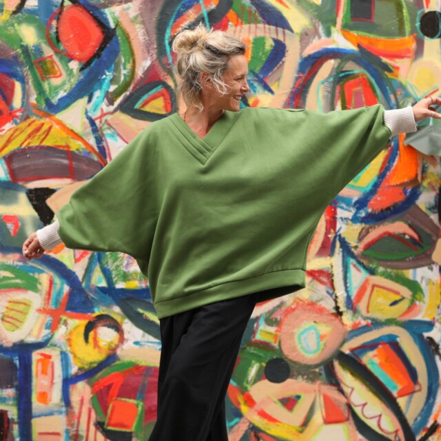 Quintessence - Sweat Ferdinand - vert pistache - version longue