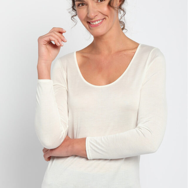 Maison Solfin - T-shirt en soie Made in France| B.Solfin