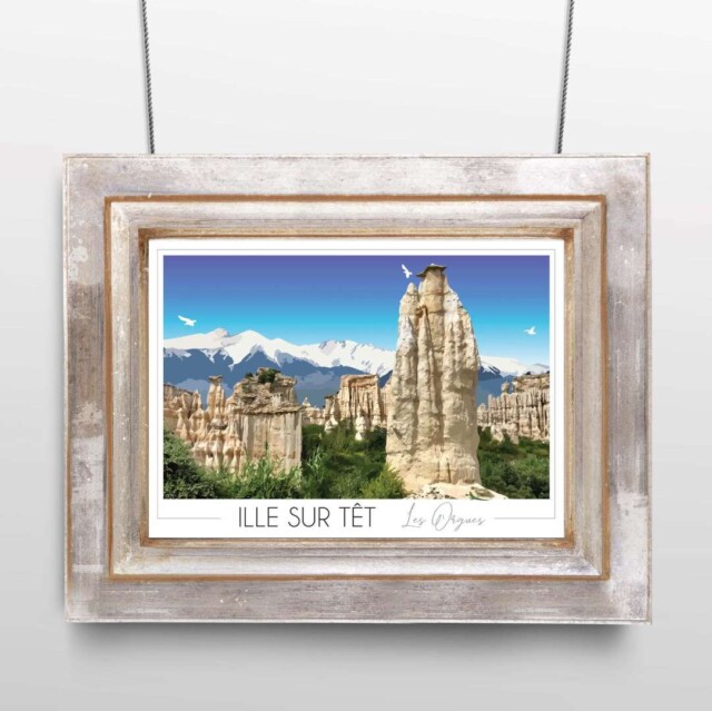 Foliove - Affiche Orgues d'Ille sur Têt