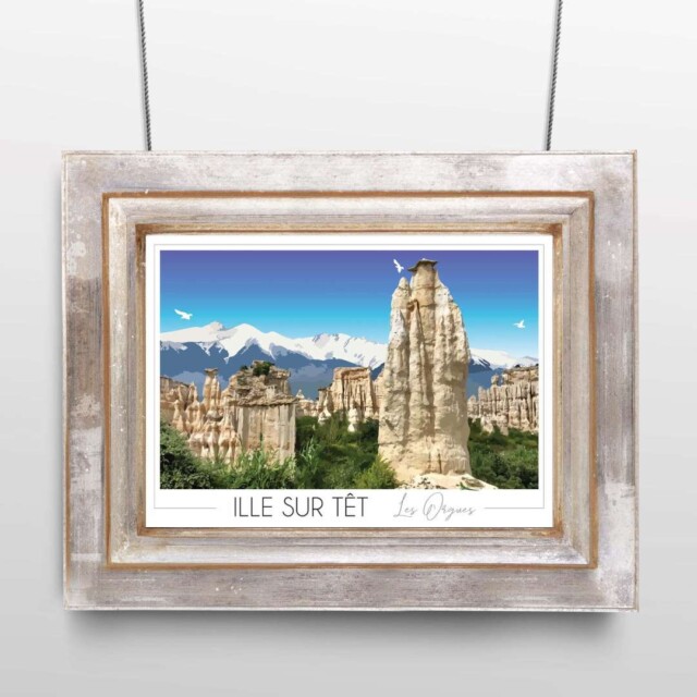 Foliove - Affiche Orgues d'Ille sur Têt