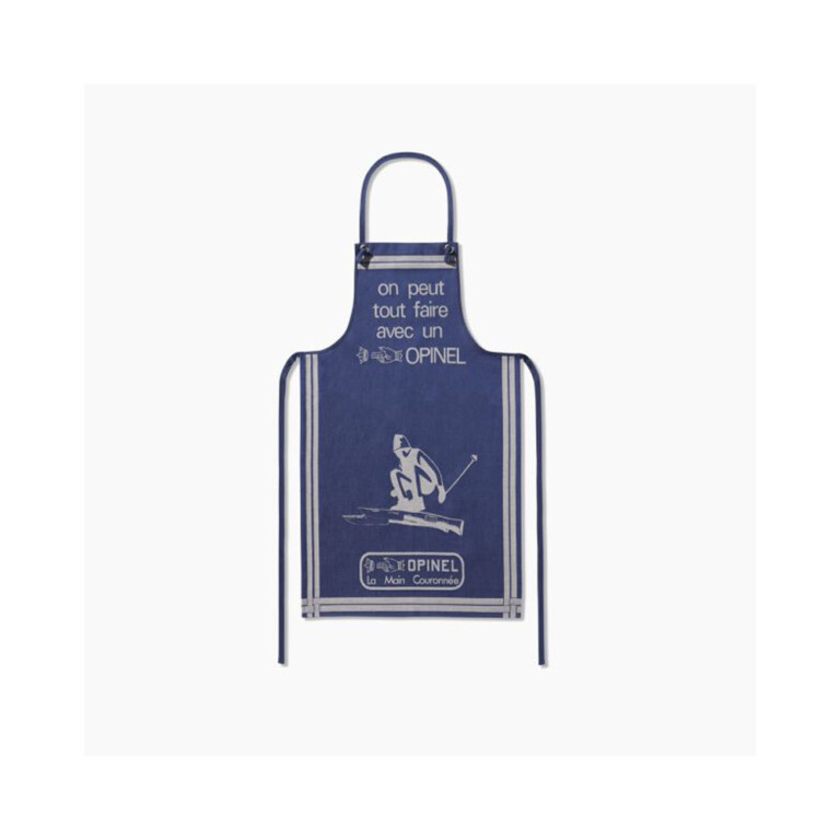 OPINEL - Tablier bleu Opinel en coton