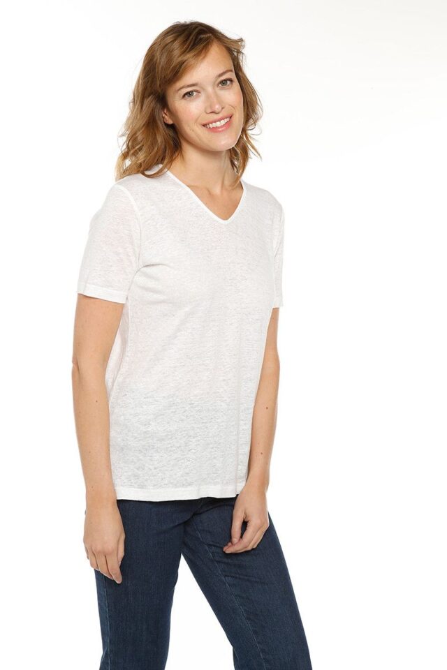 Maison Solfin - Tee-shirt en lin ample Made in France| B.Solfin