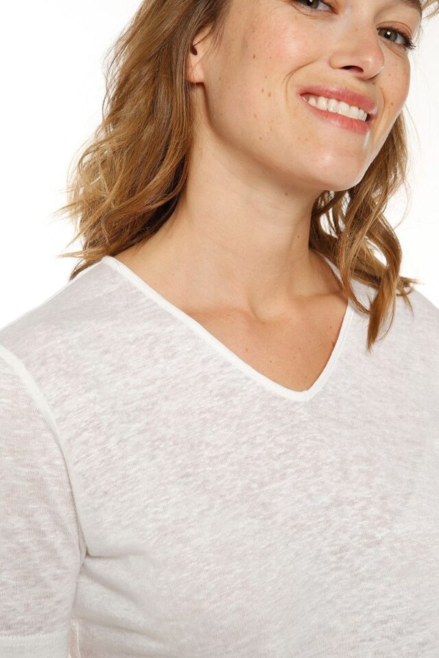 Maison Solfin - Tee-shirt en lin ample Made in France| B.Solfin