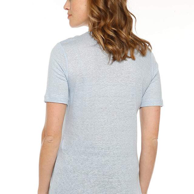 Maison Solfin - Tee-shirt uni en lin Made in France| B.Solfin