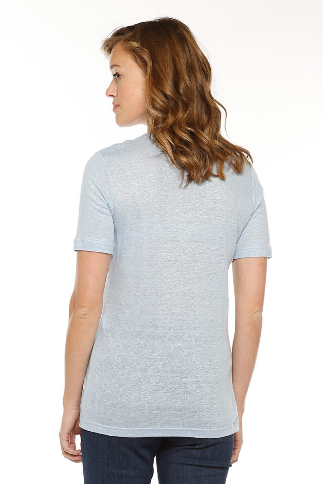 Maison Solfin - Tee-shirt uni en lin Made in France| B.Solfin