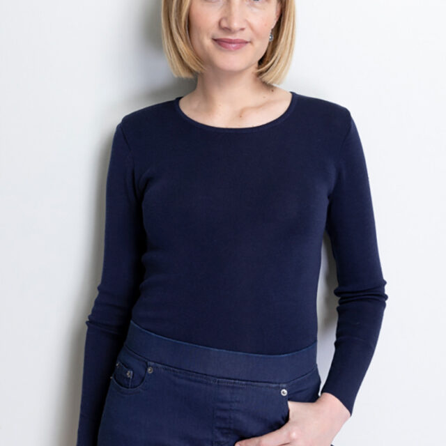 Maison Solfin - Tee-shirt laine manches longues Made in France| B.Solfin